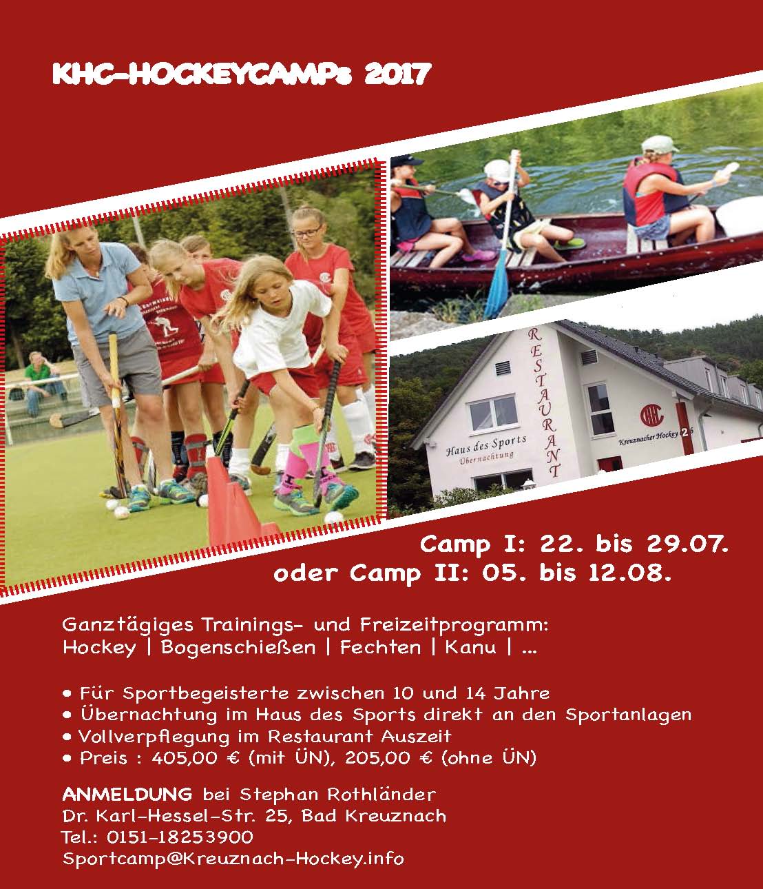 Hockey Camps 2017